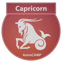 Image of Capricorn zodiac sign etc
