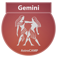 Image of GEMINI zodiac sign etc