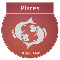 Image of Pisces zodiac sign etc