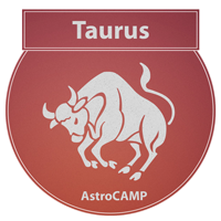 Image of TAURUS zodiac sign etc