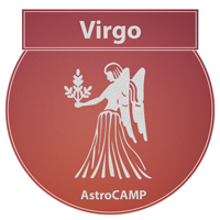 Image of VIRGO zodiac sign etc