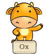 Chinese zodiac sign Ox
