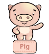 Chinese zodiac sign Pig