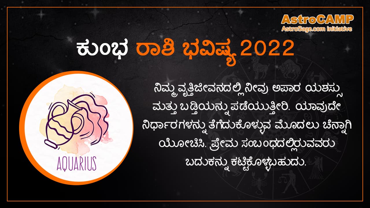 Aquarius Horoscope 2022 In Kannada
