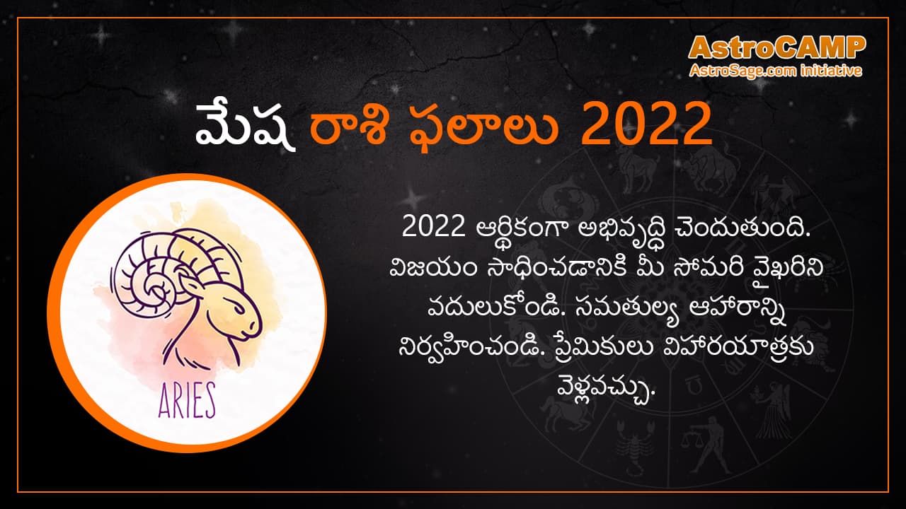 Aries Horoscope 2022 In Telugu