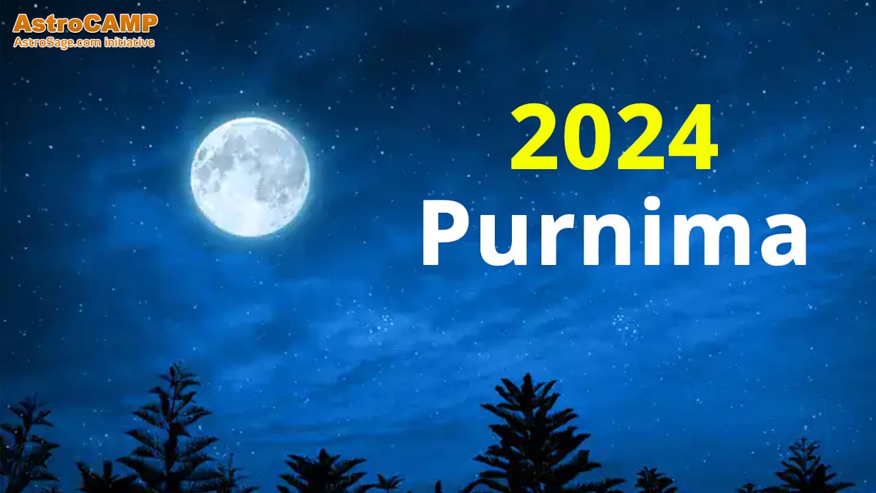 2024 Purnima Purnima As Per Hindu Calendar 2024!